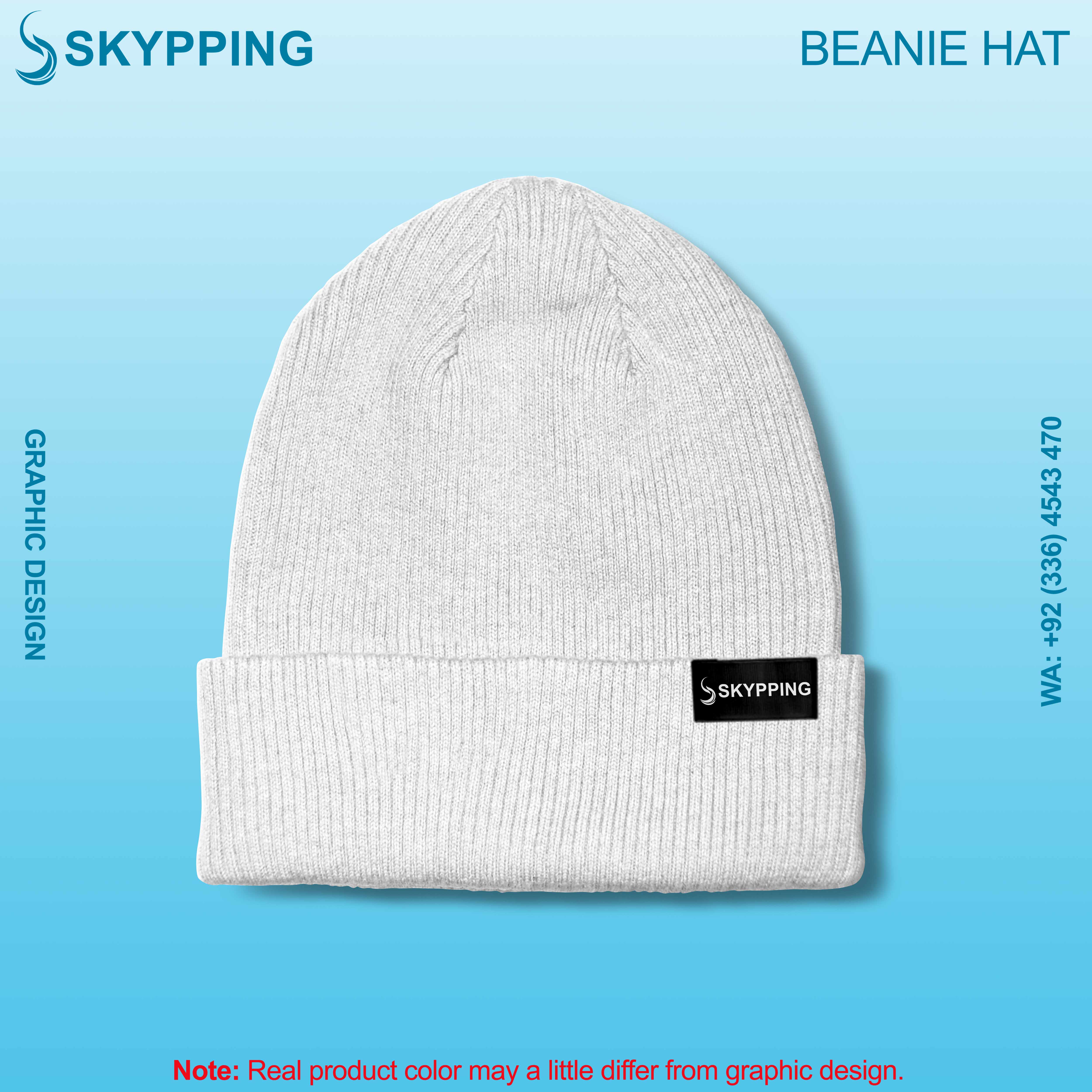 Beanie Hat with Label